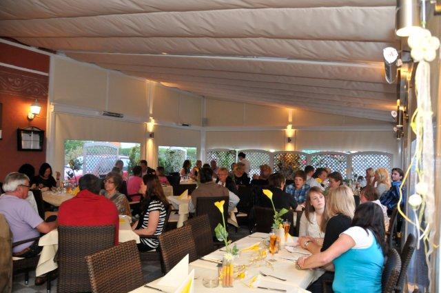 Festliche Veranstaltung im Restaurant